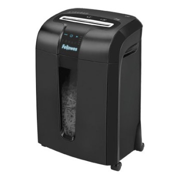 Шредер Fellowes PowerShred 73Ci (секр.P-4)/фрагменты/12лист./23лтр./скрепки/скобы/пл.карты/CD 