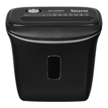 Шредер Buro Home BU-S506C (секр.P-4)/фрагменты/5лист./12лтр./пл.карты -2
