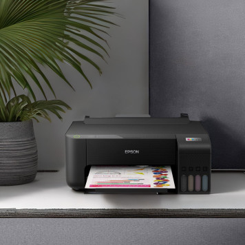 Принтер струйный Epson L1210 (C11CJ70401/501/509) A4 черный -3