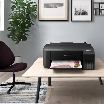 Принтер струйный Epson L1210 (C11CJ70401/501/509) A4 черный -1