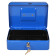 Ящик для денег без номинала Cactus CS-CB-003BL 90x250x180 синий сталь 1.367кг 