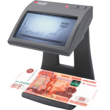 Детектор банкнот Cassida Primero Laser просмотровый рубли -2