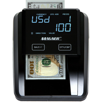 Детектор банкнот Magner 215 автоматический мультивалюта АКБ -2