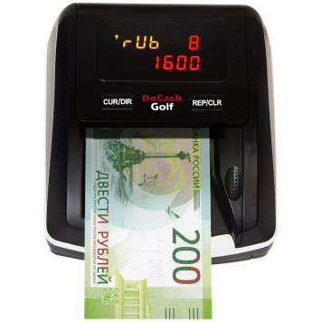 Детектор банкнот DoCash Golf автоматический рубли 