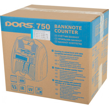 Счетчик банкнот Dors 750M1 FRZ-042906 мультивалюта -11