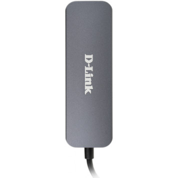 Разветвитель USB 3.0 D-Link DUB-1341 4порт. черный (DUB-1341/C2A) -11