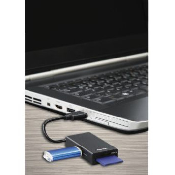 Разветвитель USB-C Hama 1порт. черный (00054144) -5