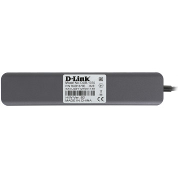 Разветвитель USB 3.0 D-Link DUB-1370 7порт. черный (DUB-1370/B1A) -10