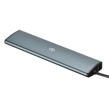 Разветвитель USB-C Digma HUB-7U3.0-UC-G 7порт. серый -5