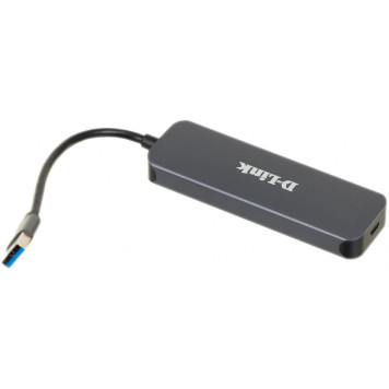 Разветвитель USB 3.0 D-Link DUB-1341 4порт. черный (DUB-1341/C2A) -10