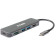 Разветвитель USB 3.0 D-Link DUB-2327 2порт. черный (DUB-2327/A1A) 