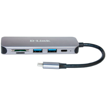 Разветвитель USB 2.0 D-Link DUB-2325 2порт. черный (DUB-2325/A1A) -1