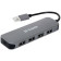 Разветвитель USB 2.0 D-Link DUB-H4 4порт. черный (DUB-H4/E1A) 