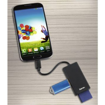 Разветвитель USB-C Hama 1порт. черный (00054144) -4
