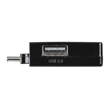 Разветвитель USB-C Hama Pocket 3порт. черный (00135752) -1