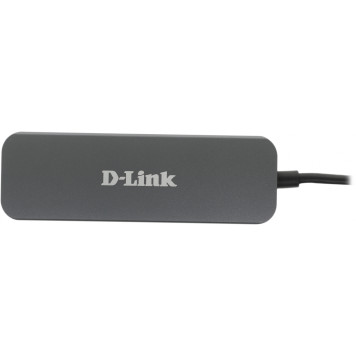 Разветвитель USB 3.0 D-Link DUB-2340 2порт. черный (DUB-2340/A1A) -3