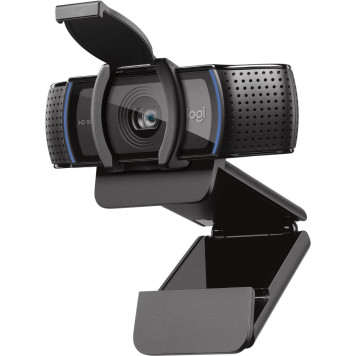 Камера Web Logitech C920e черный 3Mpix (1920x1080) USB2.0 с микрофоном (960-001086) -1