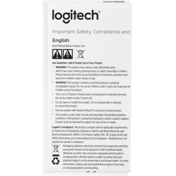 Камера Web Logitech HD Webcam Brio 300 белый 2Mpix (1920x1080) USB Type-C с микрофоном (960-001442) -10