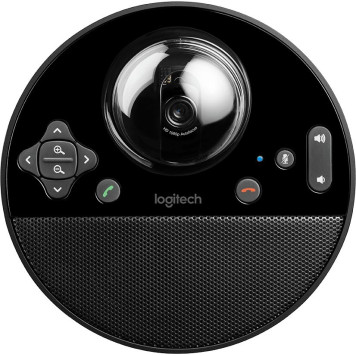 Камера Web Logitech Conference Cam ВСС950 черный 3Mpix (1920x1080) USB2.0 с микрофоном (960-001005) -2