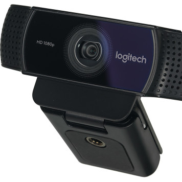 Камера Web Logitech Pro Stream C922 черный 3Mpix (1920x1080) USB2.0 с микрофоном (960-001088) -1