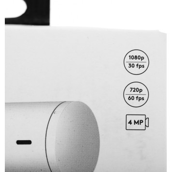 Камера Web Logitech HD Webcam Brio 500 белый 4Mpix (1920x1080) USB Type-C с микрофоном (960-001428) -1