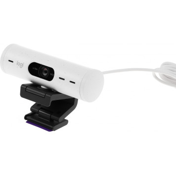 Камера Web Logitech HD Webcam Brio 500 белый 4Mpix (1920x1080) USB Type-C с микрофоном (960-001428) -3