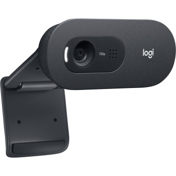 Камера Web Logitech C505e черный 1.2Mpix (1280x720) USB2.0 с микрофоном для ноутбука (960-001373) -2