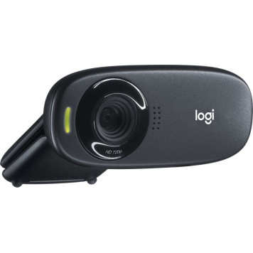 Камера Web Logitech HD Webcam C310 черный 1.2Mpix (1280x720) USB2.0 с микрофоном (960-001065) -2