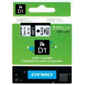 Картридж ленточный Dymo D1 S0720680 черный/белый для Dymo