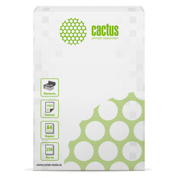 Бумага Cactus CS-OP-A480250 A4/80г/м2/250л./белый CIE146% общего назначения(офисная) -2