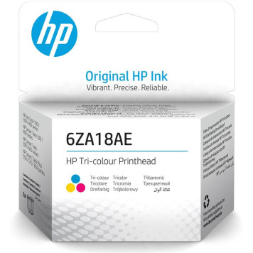 Печатающая головка HP 6ZA18AE многоцветный для HP InkTank 100/300/400 SmartTank 300/400/500/600 SmartTankPlus 550/570/650 