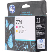 Картридж струйный HP 774 P2V99A пурпурный/желтый (775мл) для HP DJ Z6810