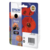 Картридж струйный Epson T1701 C13T17014A10 черный (130стр.) (4.7мл) для Epson XP33/203/303