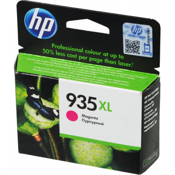 Картридж струйный HP 935XL C2P25AE пурпурный (825стр.) для HP OJ Pro 6830 