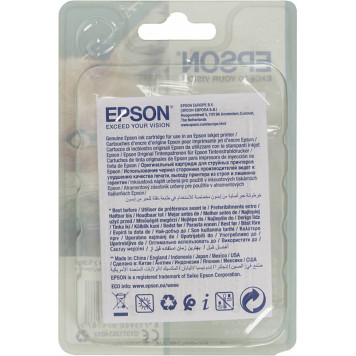 Картридж струйный Epson T1281 C13T12814012 черный (185стр.) (5.9мл) для Epson S22/SX125 