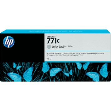 Картридж струйный HP 771C B6Y14A светло-серый (775мл) для HP DJ Z6200 