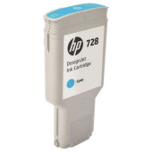 Картридж струйный HP 728 F9K17A голубой (300мл) для HP DJ T730/T830