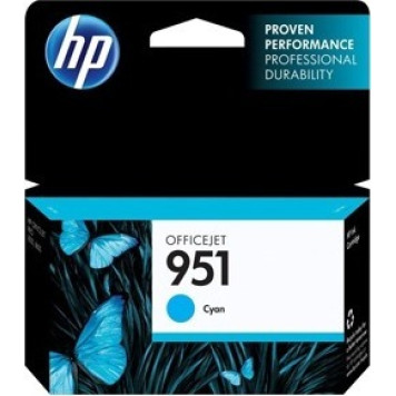 Картридж струйный HP 951 CN050AE голубой (700стр.) для HP OJ Pro 8610/8620 