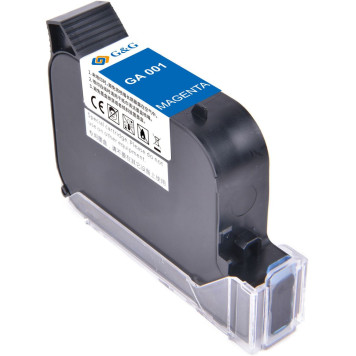 Картридж струйный G&G GA-001M пурпурный (42мл) для G&G GG-HH1001 -2
