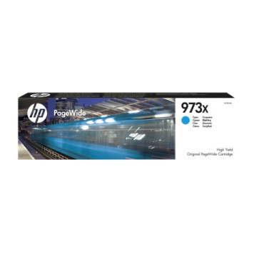 Картридж струйный HP 973XL F6T81AE голубой (7000стр.) для HP PW Pro 477dw/452dw 