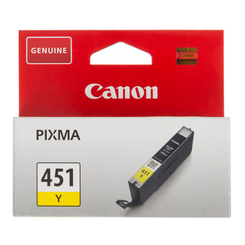 Картридж струйный Canon CLI-451Y 6526B001 желтый (329стр.) (7мл) для Canon Pixma iP7240/MG6340/MG5440 -2