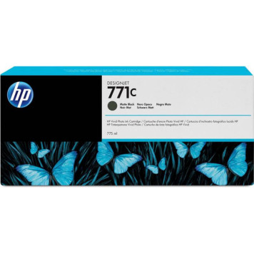 Картридж струйный HP 771C B6Y07A черный матовый (775мл) для HP DJ Z6200 