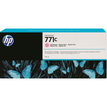 Картридж струйный HP 771C B6Y11A светло-пурпурный (775мл) для HP DJ Z6200 