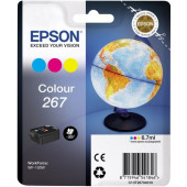 Картридж струйный Epson T267 C13T26704010 3цв. (200стр.) (6.7мл) для Epson WF-100W