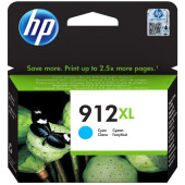 Картридж струйный HP 912XL 3YL81AE голубой (825стр.) для HP OfficeJet 801x/802x