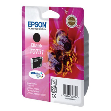 Картридж струйный Epson T0731 C13T10514A10 черный (230стр.) (7.7мл) для Epson С79/СХ3900/4900/5900 