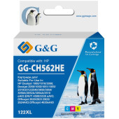 Картридж струйный G&G GG-CH562HE 122 многоцветный (18мл) для HP DJ 1050A/2050A/3000