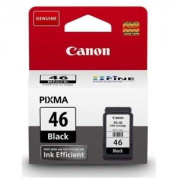 Картридж струйный Canon PG-46 9059B001 черный (15мл) для Canon Pixma E404/E464 