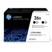 Картридж лазерный HP 26X CF226XD черный x2упак. (18000стр.) для HP LJ Pro M402/M426