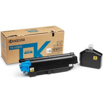 Картридж лазерный Kyocera TK-5280C синий (11000стр.) для Kyocera Ecosys P6235cdn/M6235cidn/M6635cidn 
